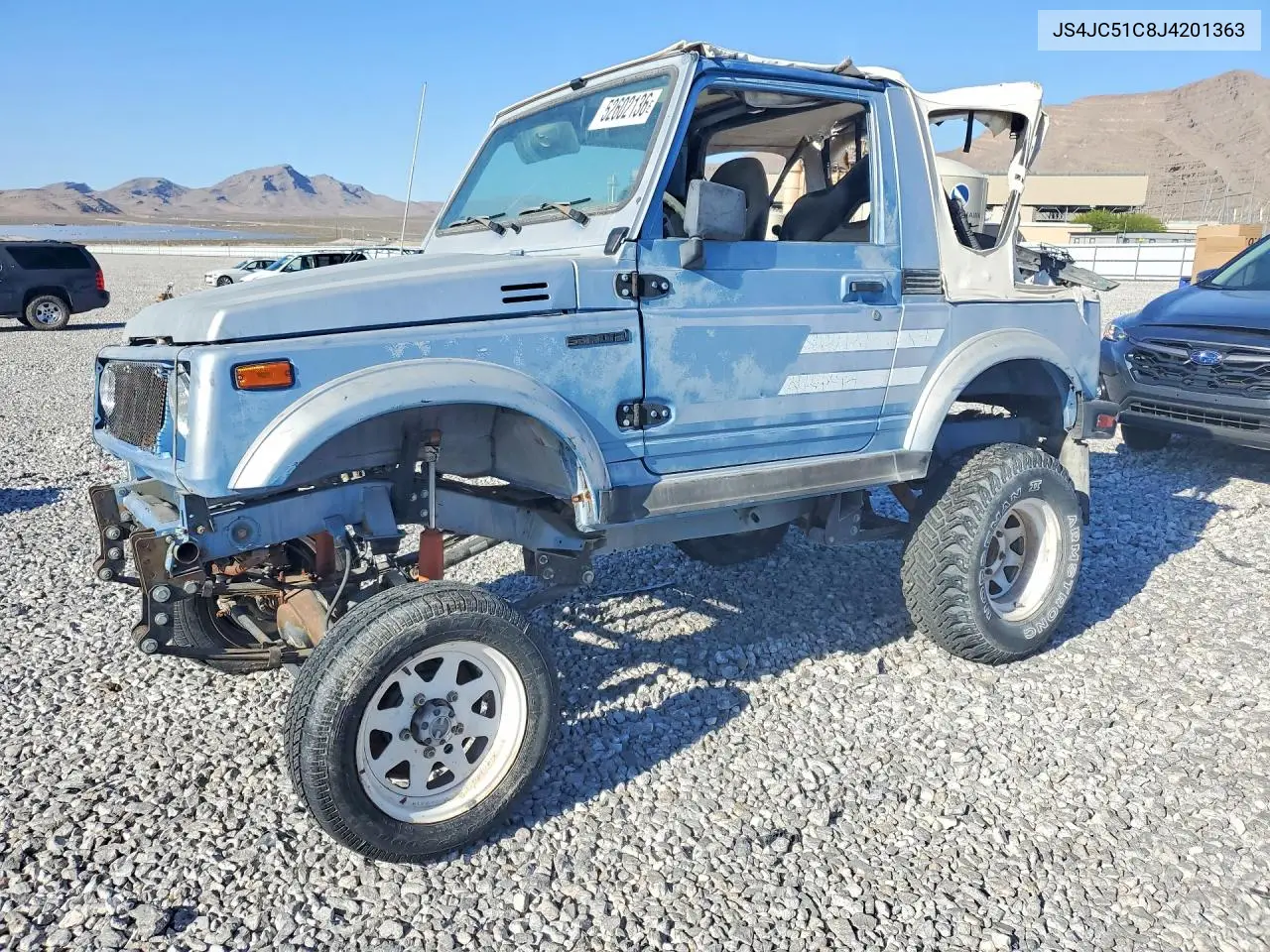 1988 Suzuki Samurai VIN: JS4JC51C8J4201363 Lot: 52602136