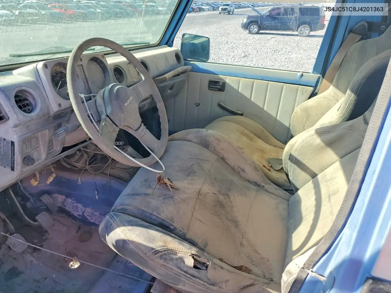 1988 Suzuki Samurai VIN: JS4JC51C8J4201363 Lot: 52602136