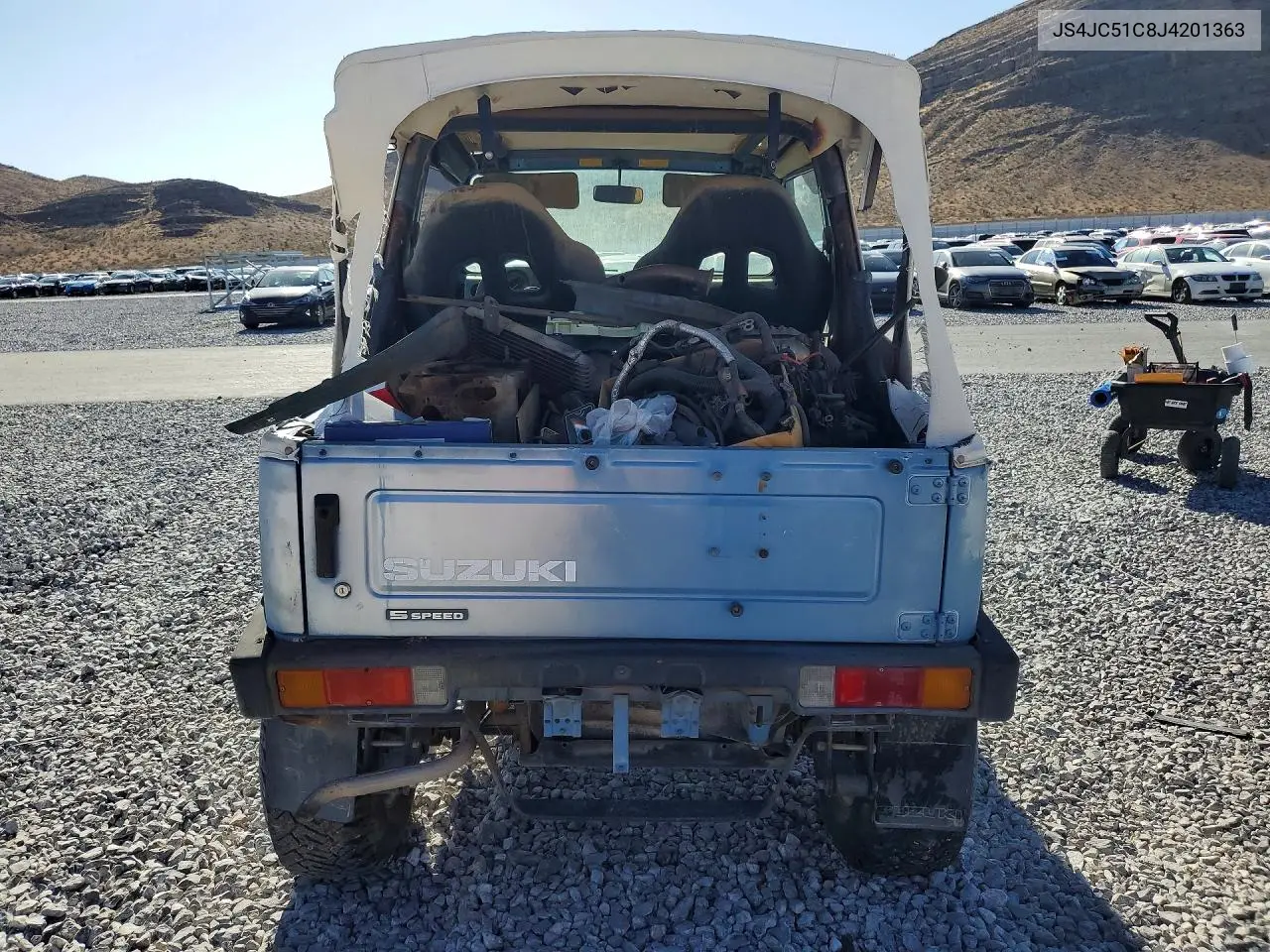 1988 Suzuki Samurai VIN: JS4JC51C8J4201363 Lot: 52602136