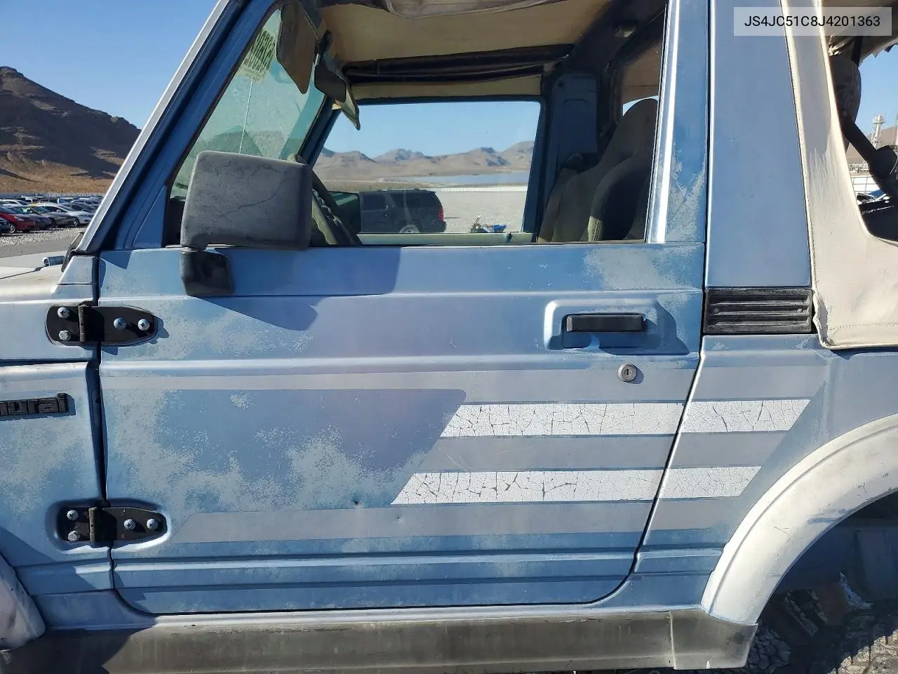 1988 Suzuki Samurai VIN: JS4JC51C8J4201363 Lot: 52602136