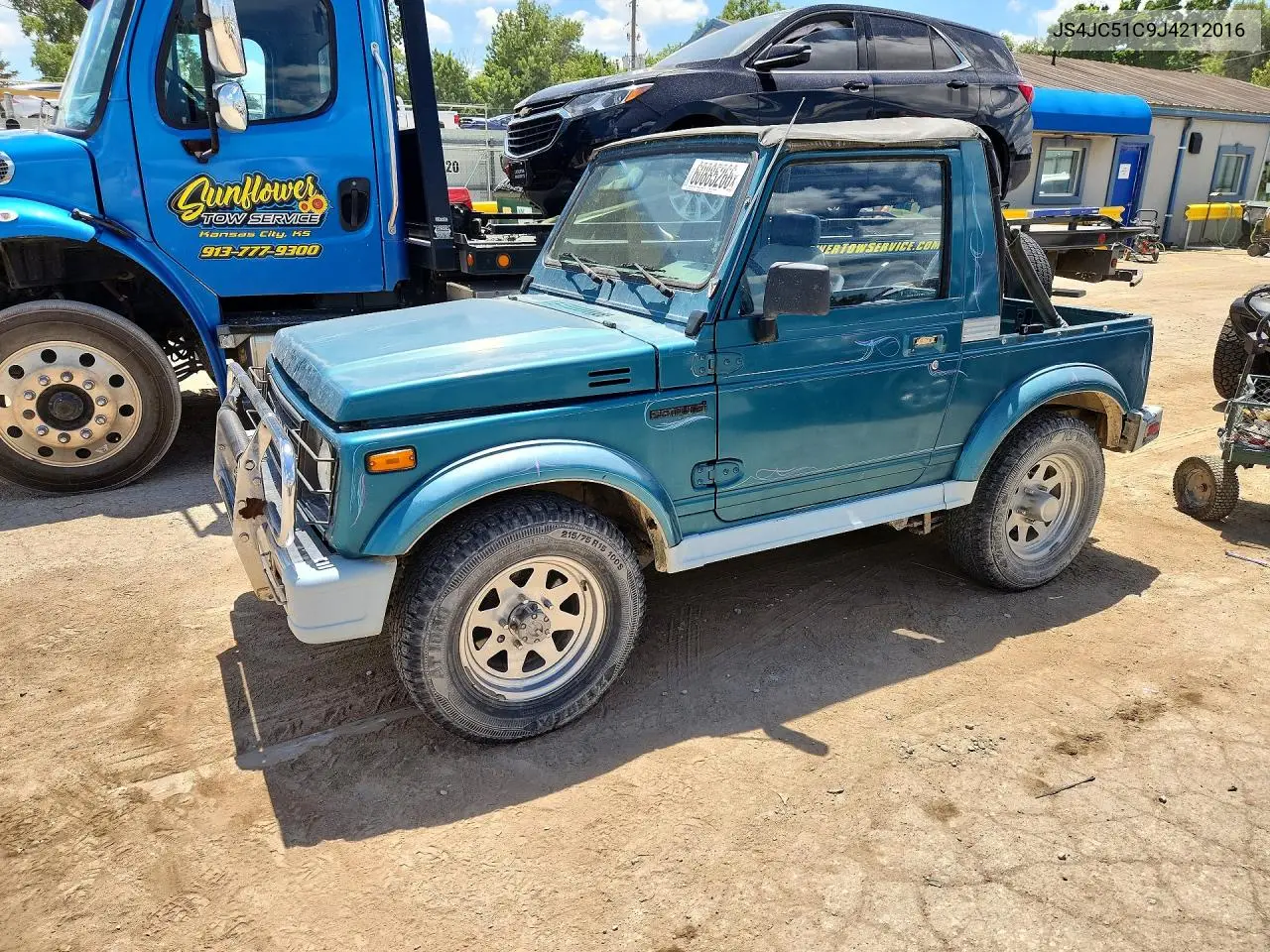 1988 Suzuki Samurai VIN: JS4JC51C9J4212016 Lot: 60885266