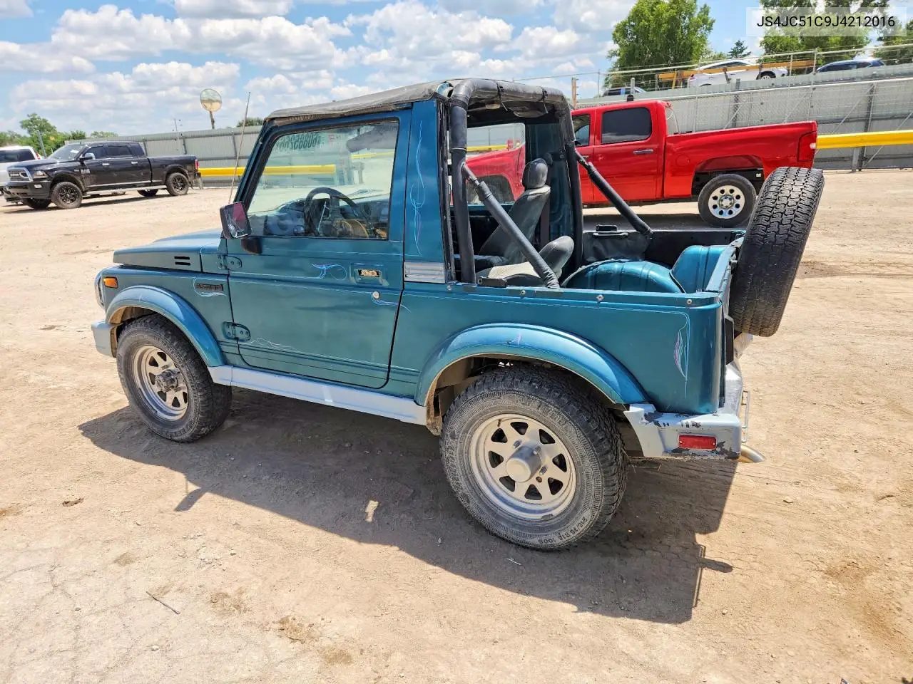 1988 Suzuki Samurai VIN: JS4JC51C9J4212016 Lot: 60885266
