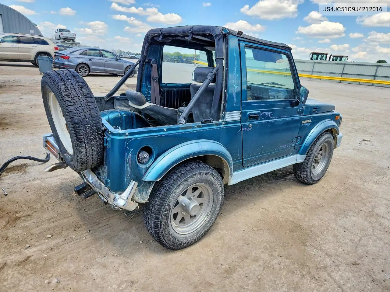 1988 Suzuki Samurai VIN: JS4JC51C9J4212016 Lot: 60885266
