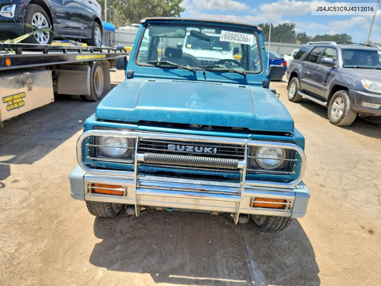 1988 Suzuki Samurai VIN: JS4JC51C9J4212016 Lot: 60885266