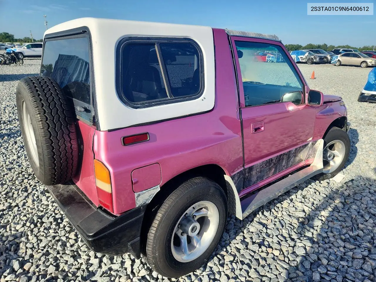 1992 Suzuki Sidekick Jx VIN: 2S3TA01C9N6400612 Lot: 58934576