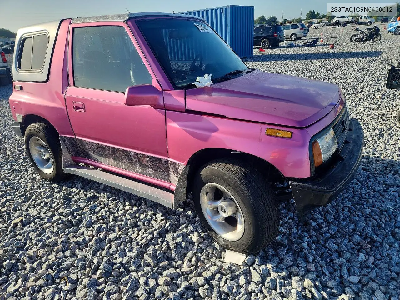 1992 Suzuki Sidekick Jx VIN: 2S3TA01C9N6400612 Lot: 58934576