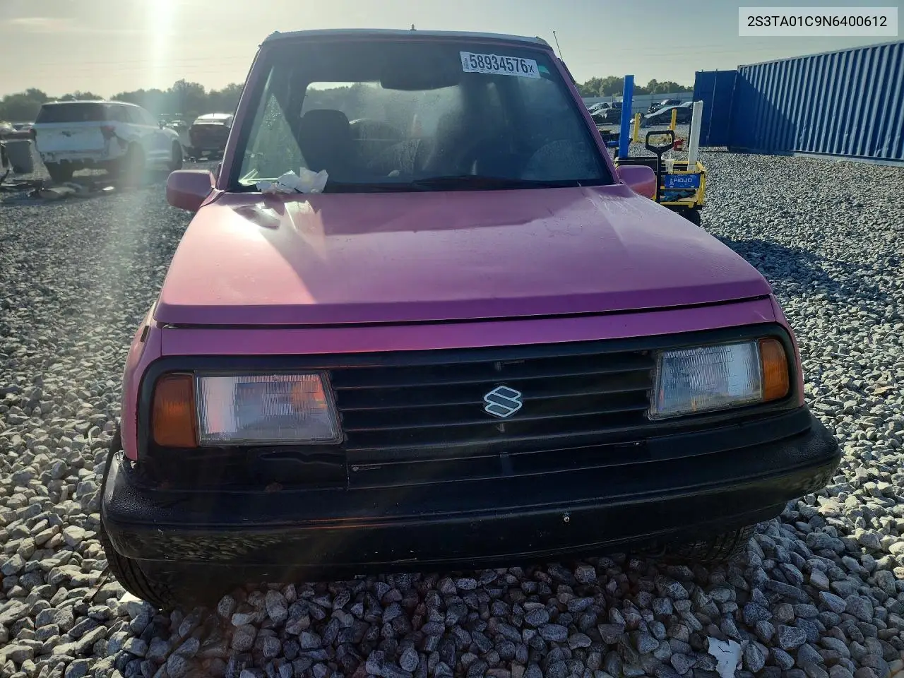 1992 Suzuki Sidekick Jx VIN: 2S3TA01C9N6400612 Lot: 58934576