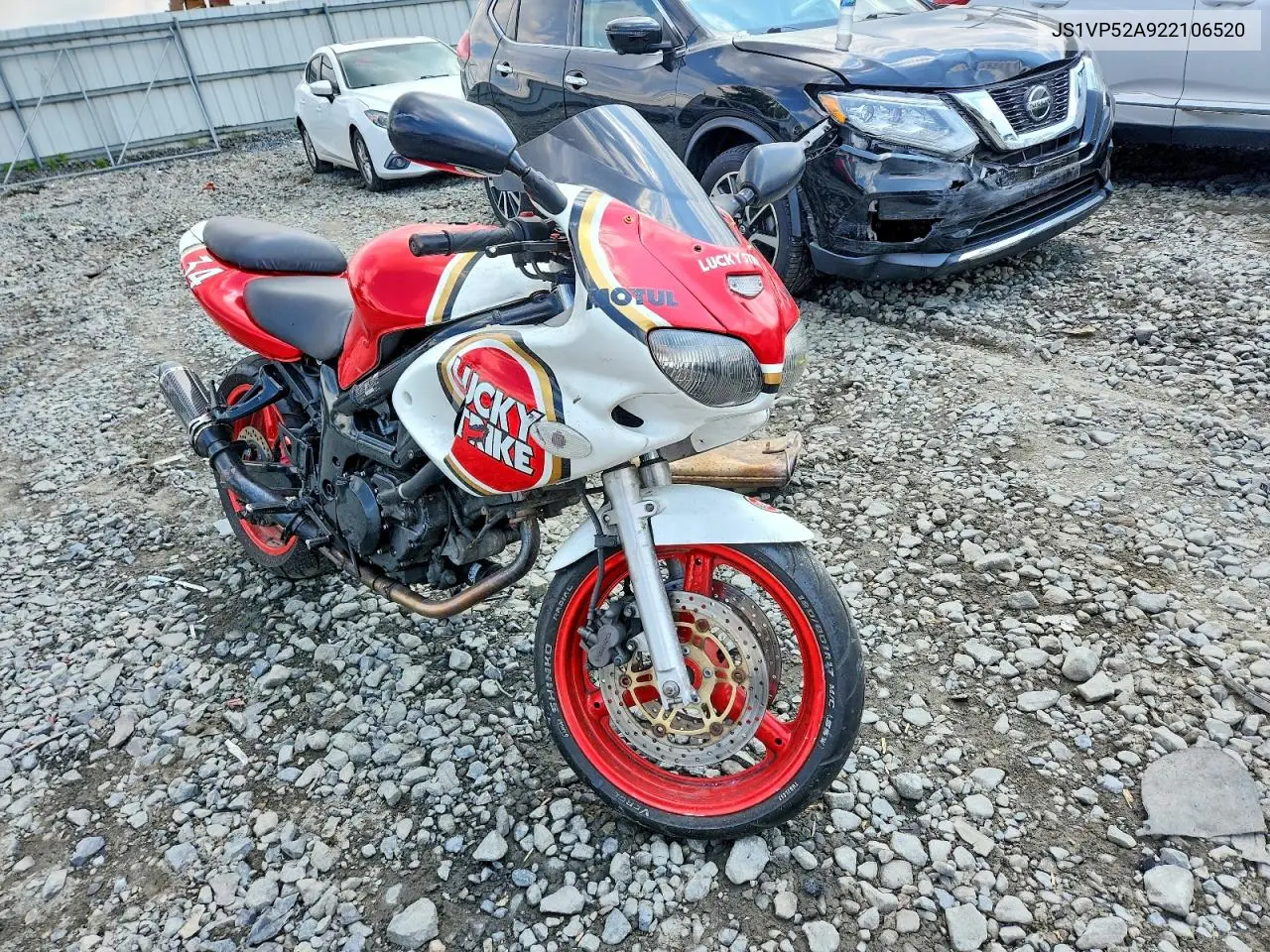2002 Suzuki Sv650 S VIN: JS1VP52A922106520 Lot: 57362396