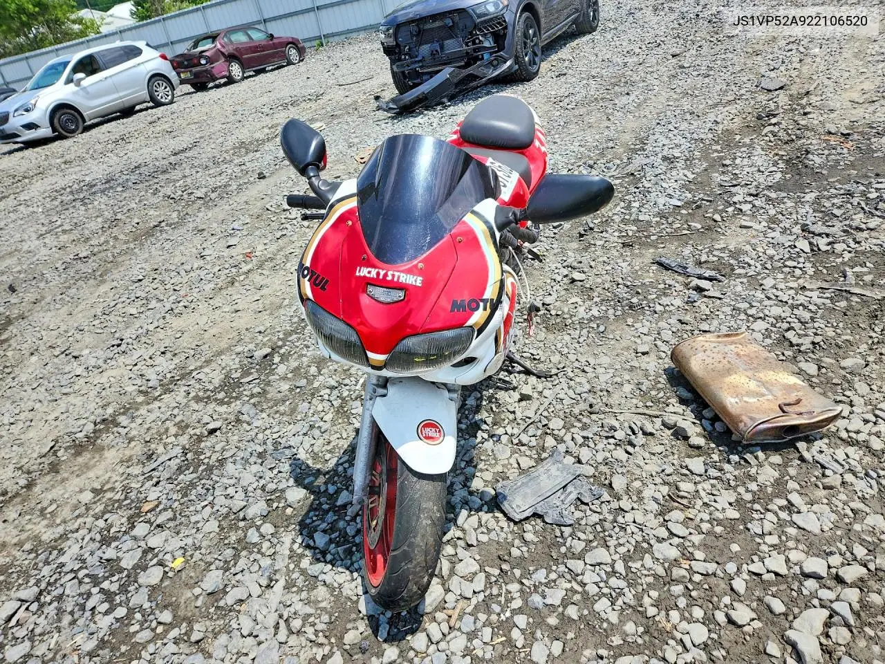2002 Suzuki Sv650 S VIN: JS1VP52A922106520 Lot: 57362396