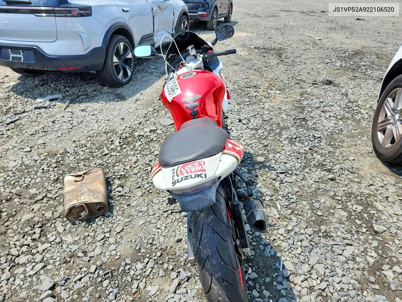 2002 Suzuki Sv650 S VIN: JS1VP52A922106520 Lot: 57362396