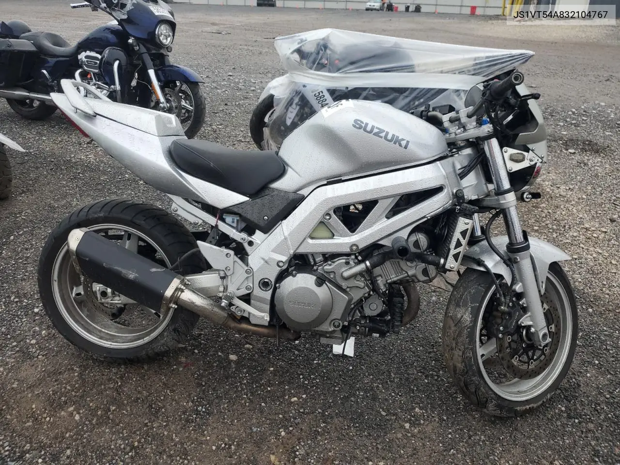 2003 Suzuki Sv1000 Sk3 VIN: JS1VT54A832104767 Lot: 45757116