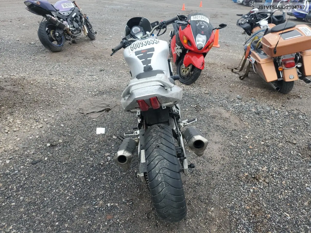 2003 Suzuki Sv1000 Sk3 VIN: JS1VT54A832104767 Lot: 45757116