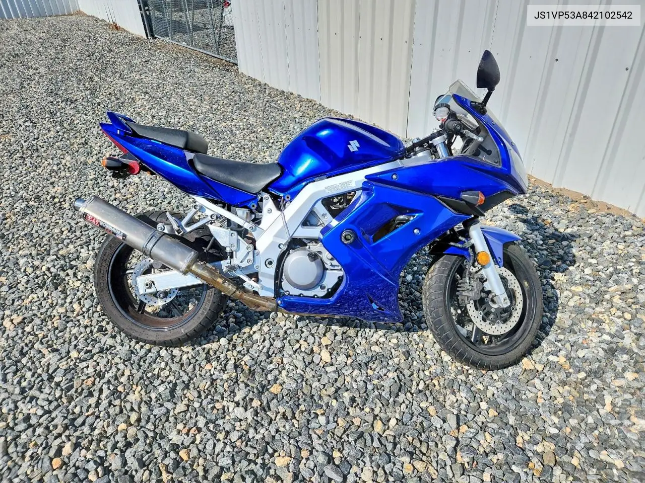 2004 Suzuki Sv650 VIN: JS1VP53A842102542 Lot: 59186986