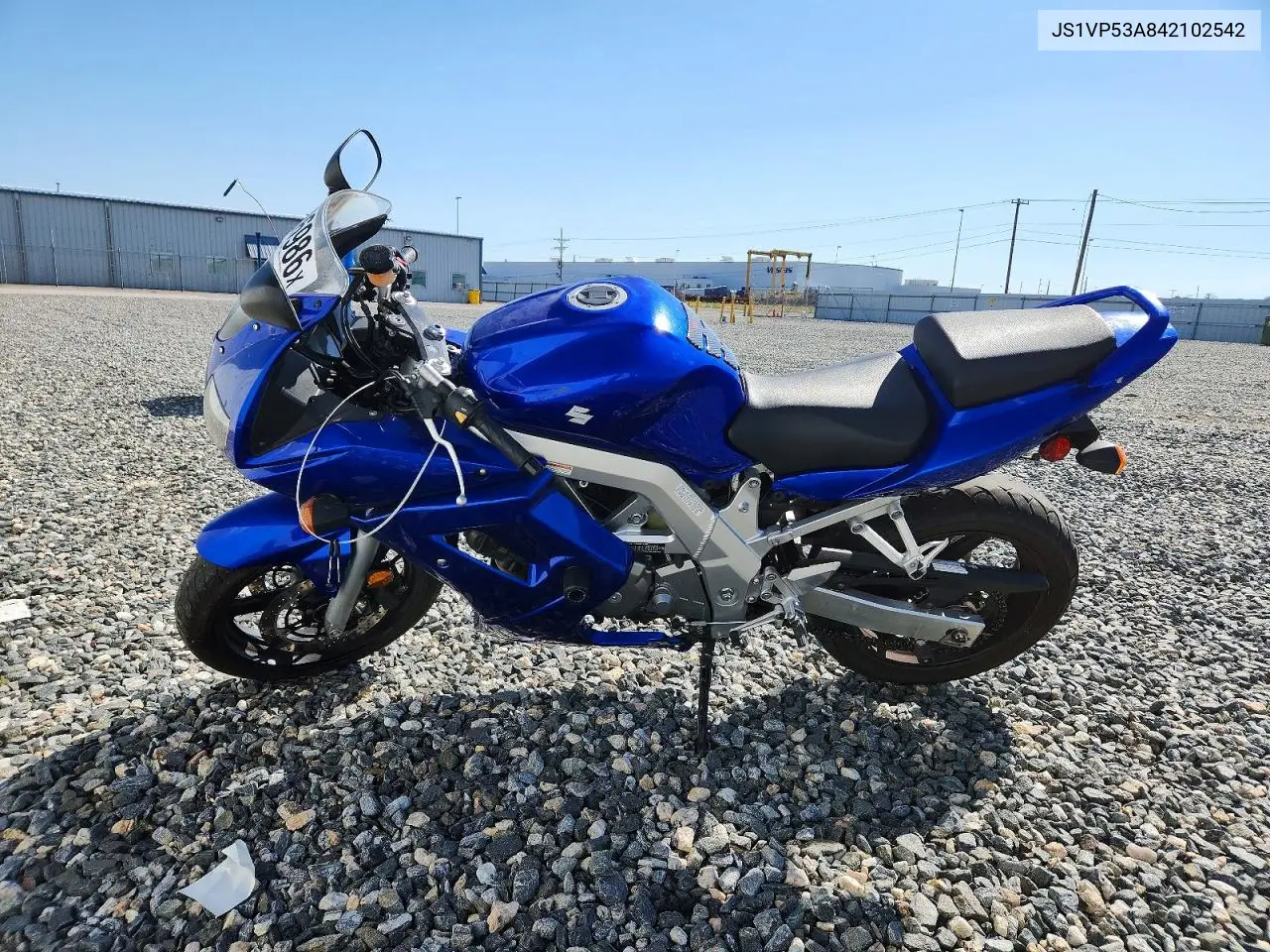 2004 Suzuki Sv650 VIN: JS1VP53A842102542 Lot: 59186986