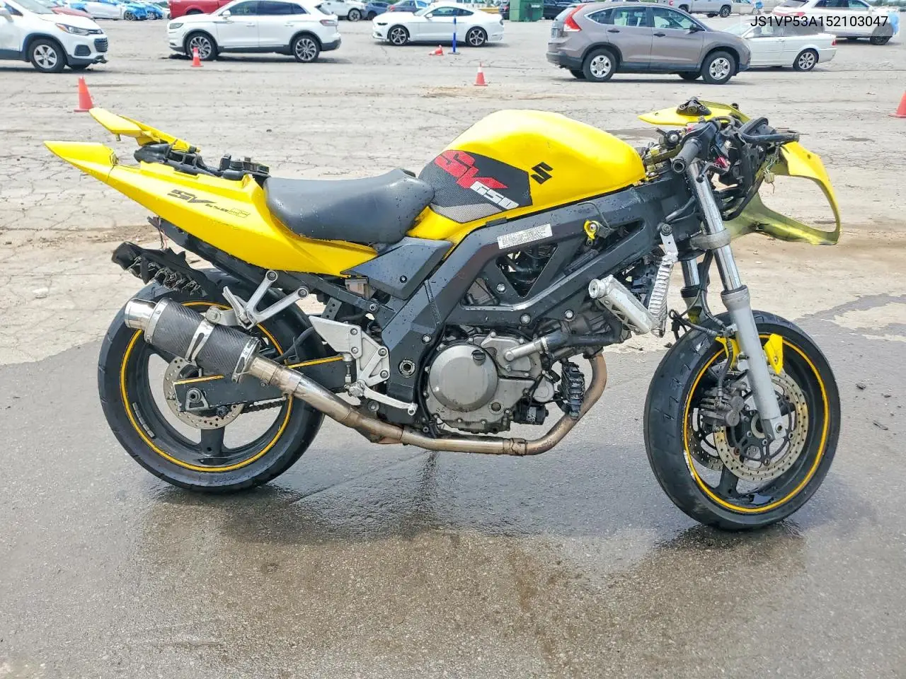 2005 Suzuki Sv650 VIN: JS1VP53A152103047 Lot: 57040406