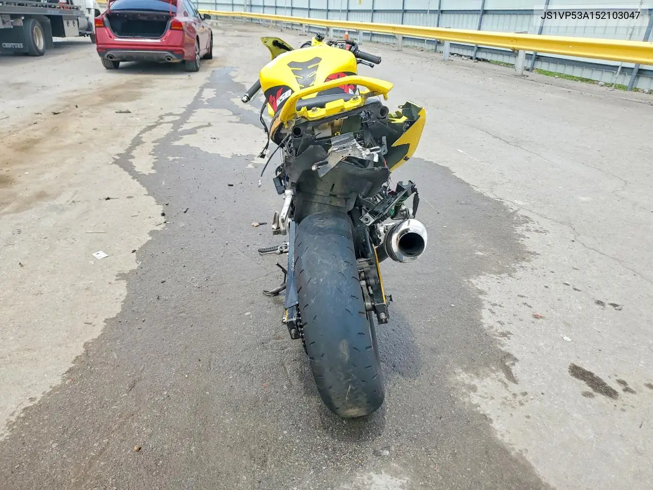 2005 Suzuki Sv650 VIN: JS1VP53A152103047 Lot: 57040406