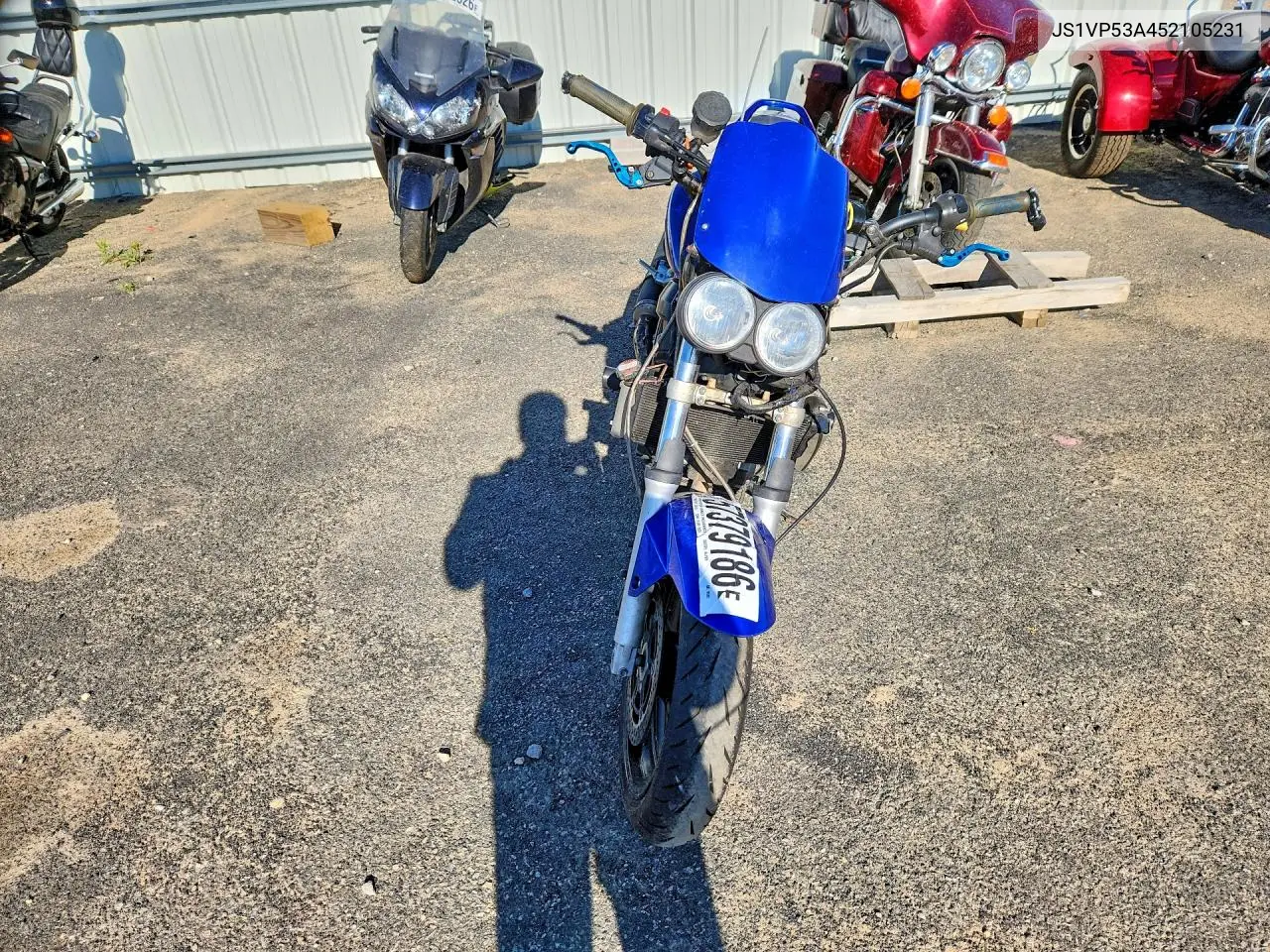 2005 Suzuki Sv650 VIN: JS1VP53A452105231 Lot: 57379186
