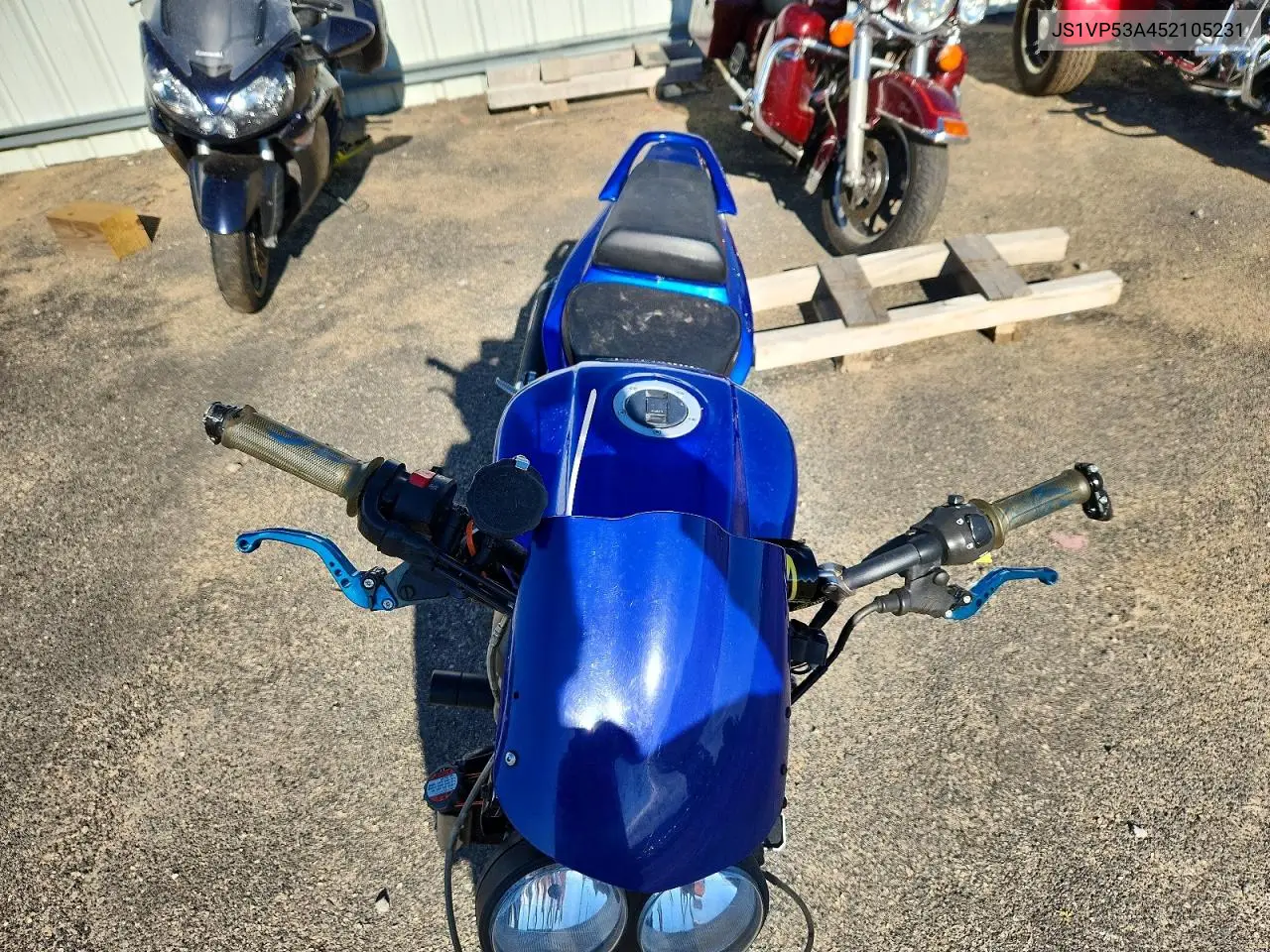 2005 Suzuki Sv650 VIN: JS1VP53A452105231 Lot: 57379186