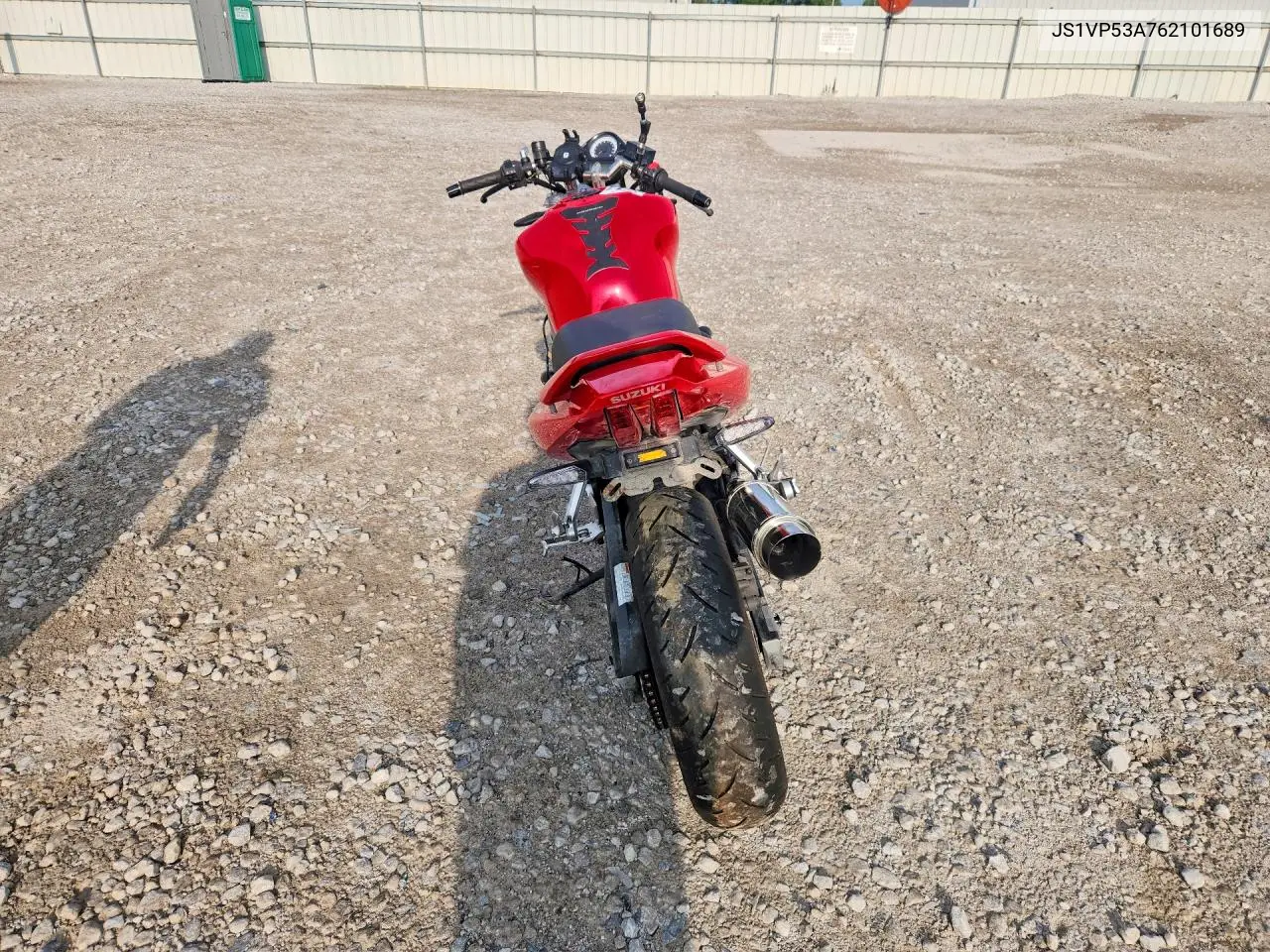 2006 Suzi Sv650 VIN: JS1VP53A762101689 Lot: 56893326