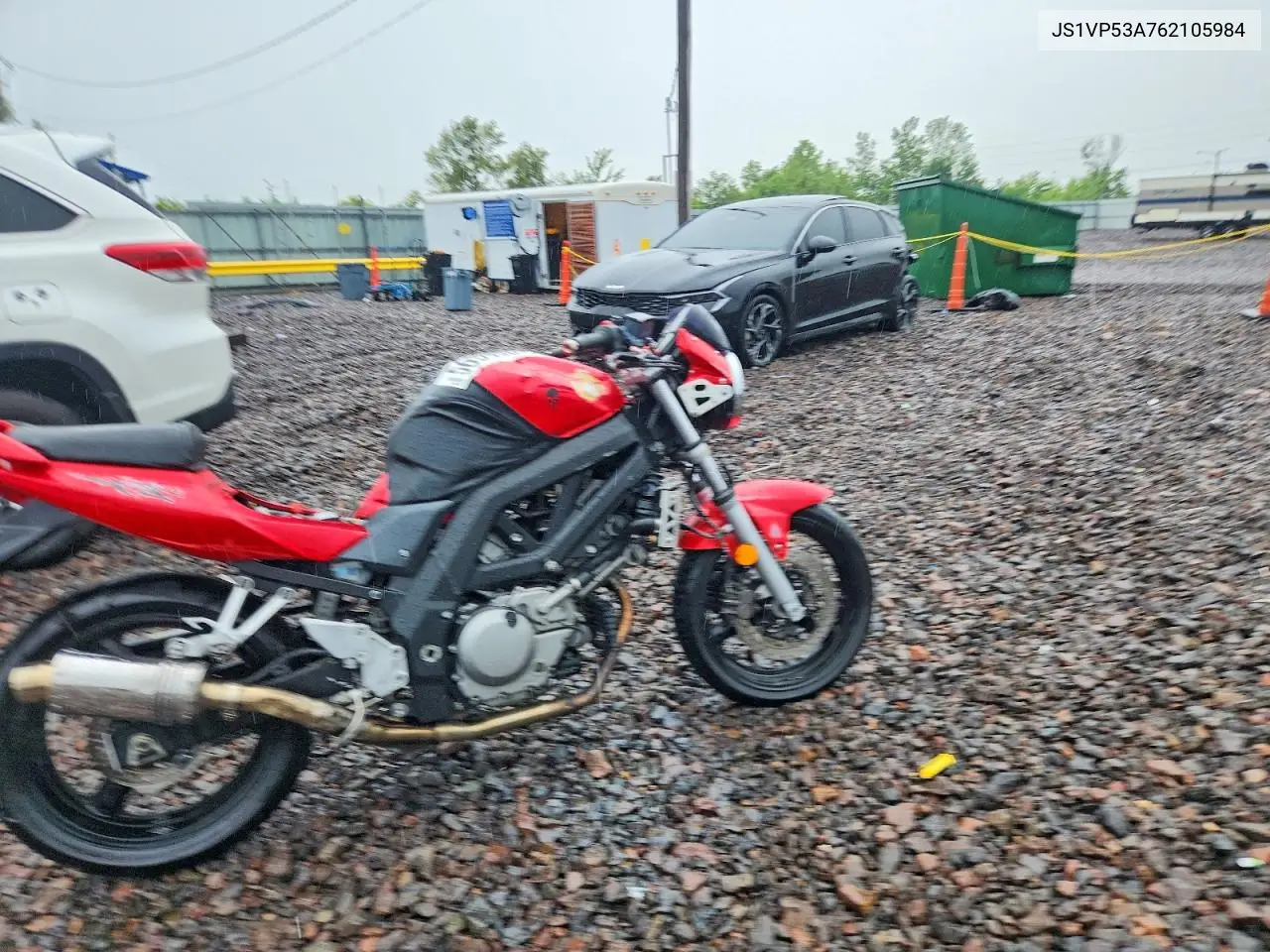 2006 Suzuki Sv650 VIN: JS1VP53A762105984 Lot: 56943676