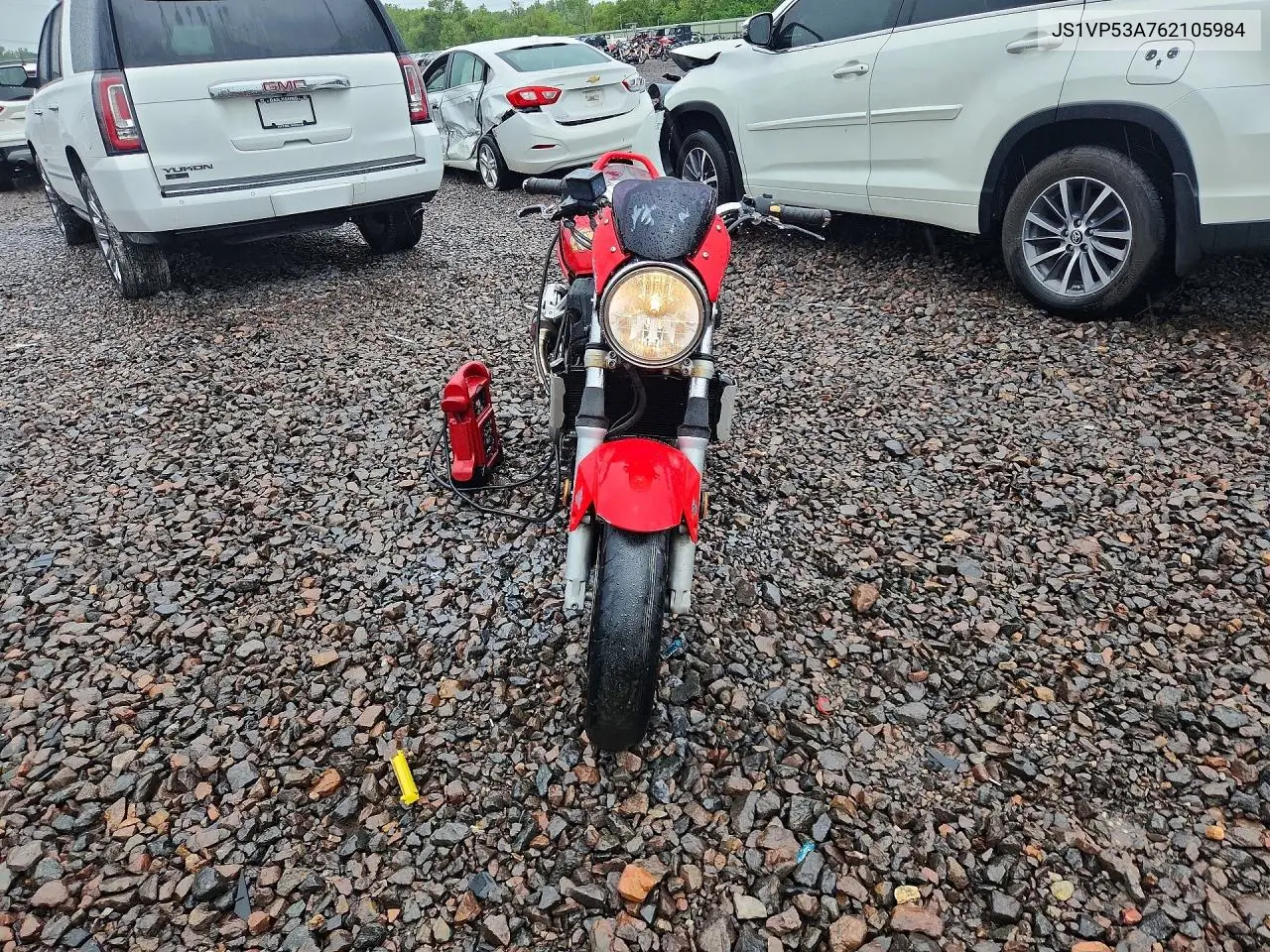 2006 Suzuki Sv650 VIN: JS1VP53A762105984 Lot: 56943676