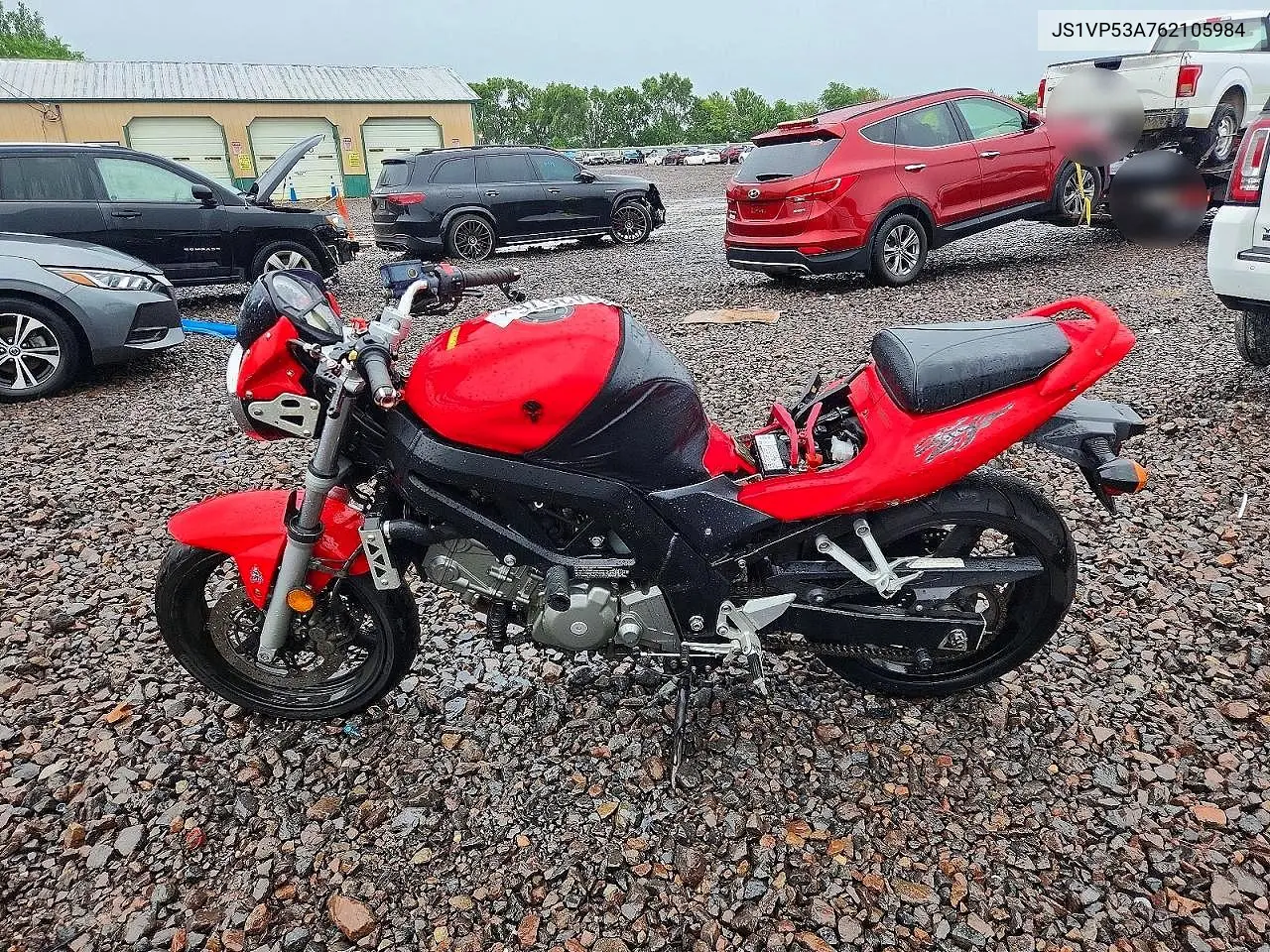 2006 Suzuki Sv650 VIN: JS1VP53A762105984 Lot: 56943676