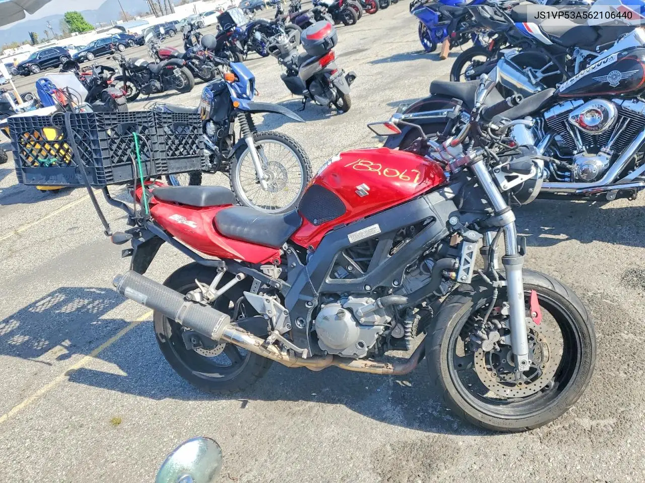 2006 Suzuki Sv650 VIN: JS1VP53A562106440 Lot: 76023075