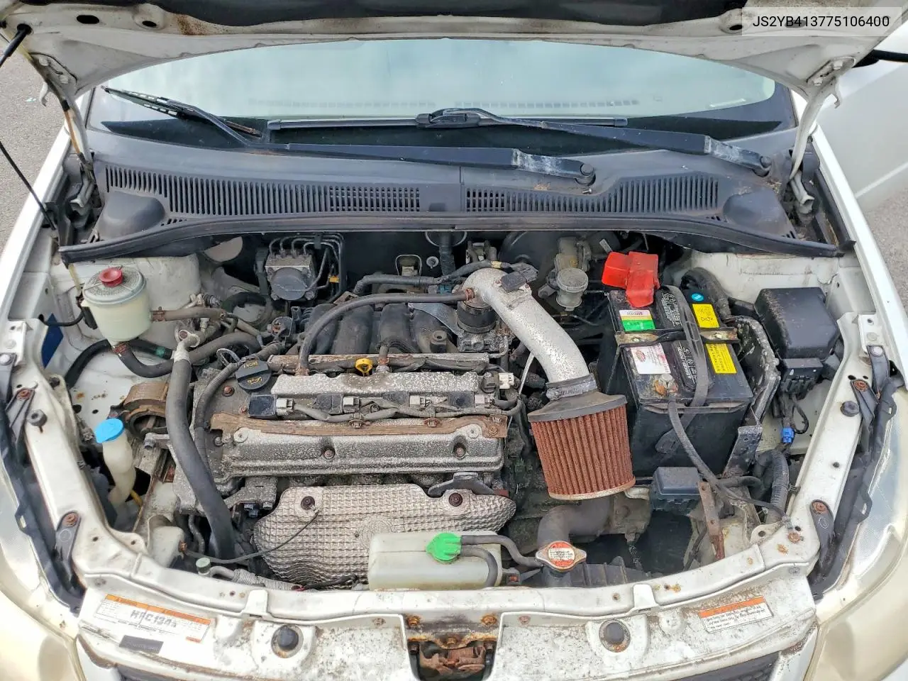 2007 Suzuki Sx4 VIN: JS2YB413775106400 Lot: 47773756