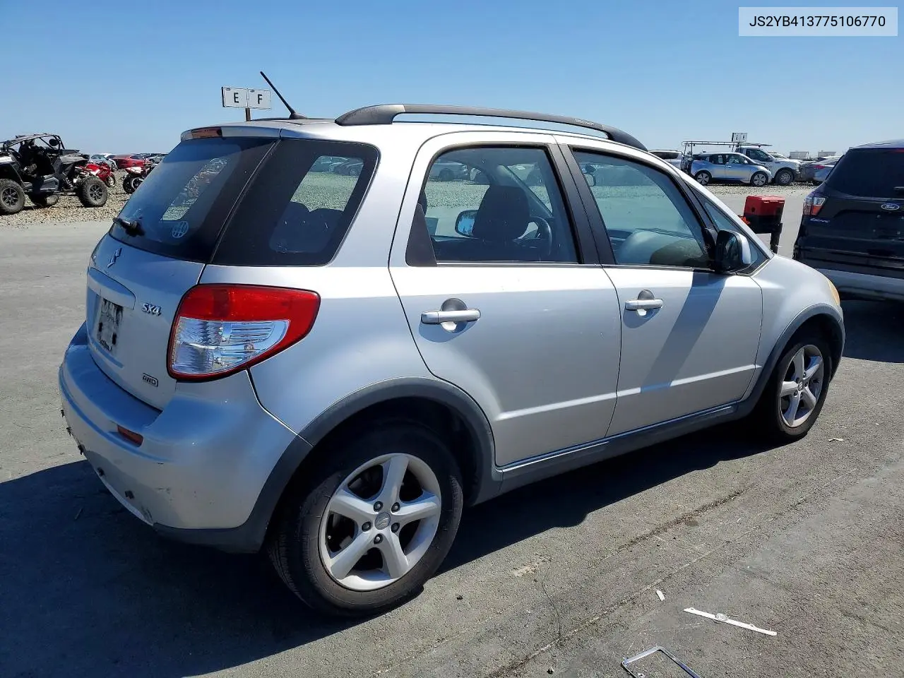 2007 Suzuki Sx4 VIN: JS2YB413775106770 Lot: 60087696