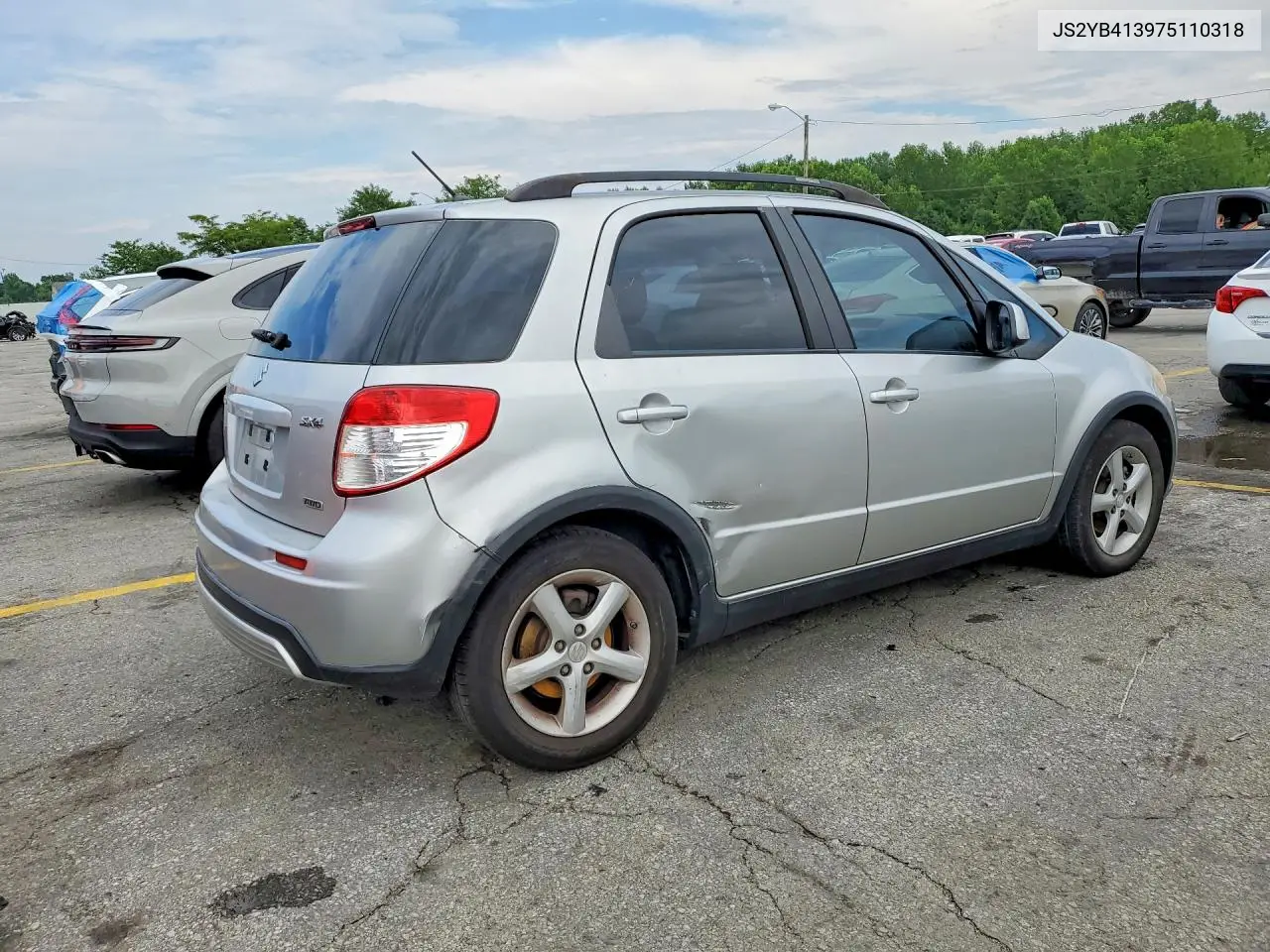 2007 Suzuki Sx4 VIN: JS2YB413975110318 Lot: 60166256