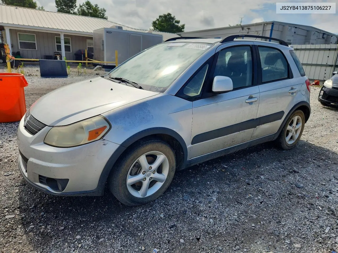 2007 Suzuki Sx4 VIN: JS2YB413875106227 Lot: 61396586