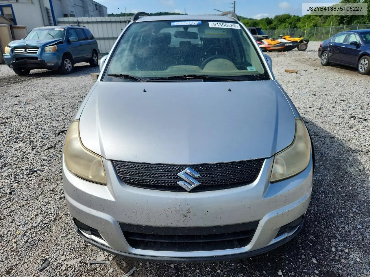 2007 Suzuki Sx4 VIN: JS2YB413875106227 Lot: 61396586