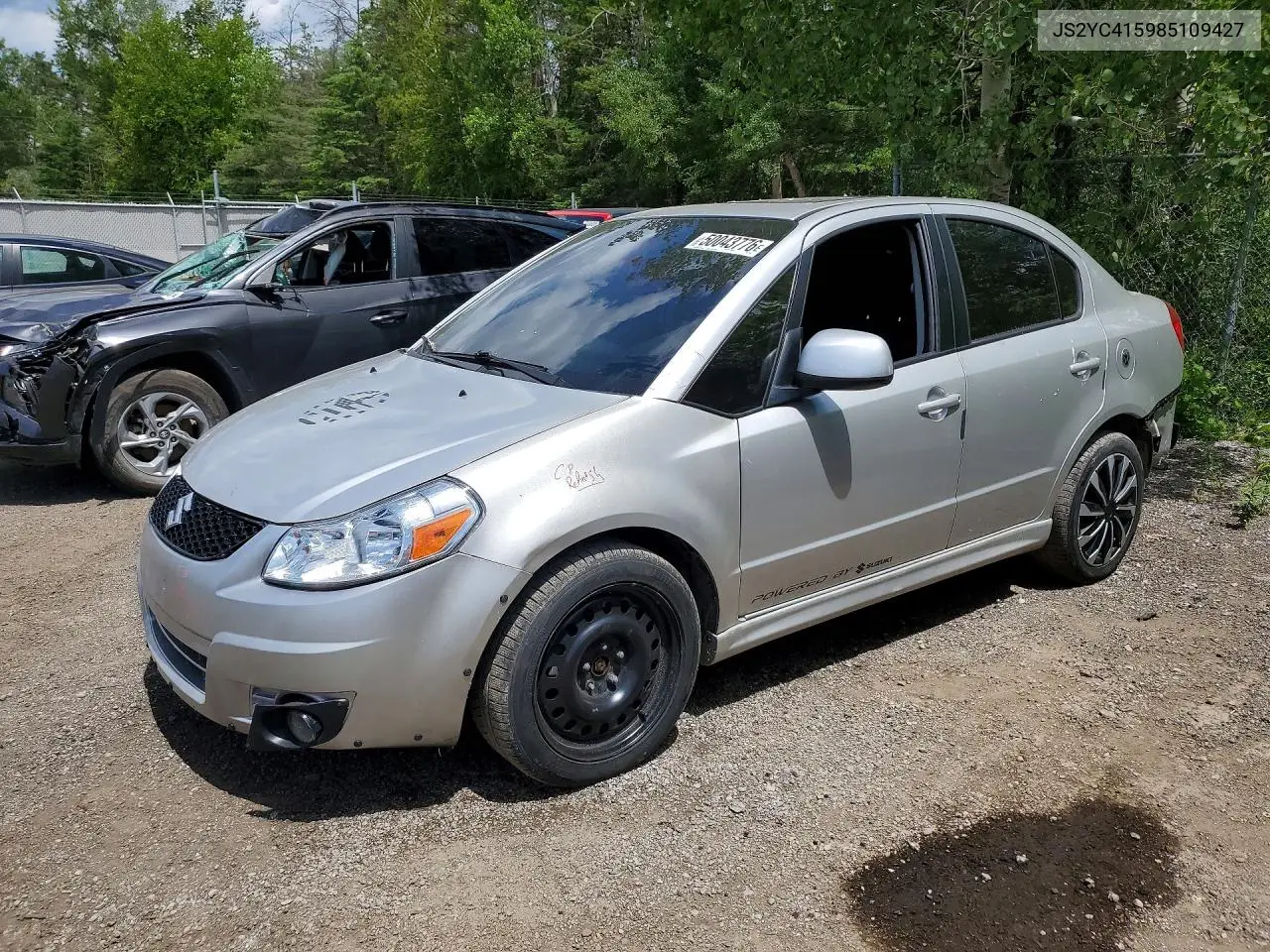 2008 Suzuki Sx4 Convenience VIN: JS2YC415985109427 Lot: 50043776