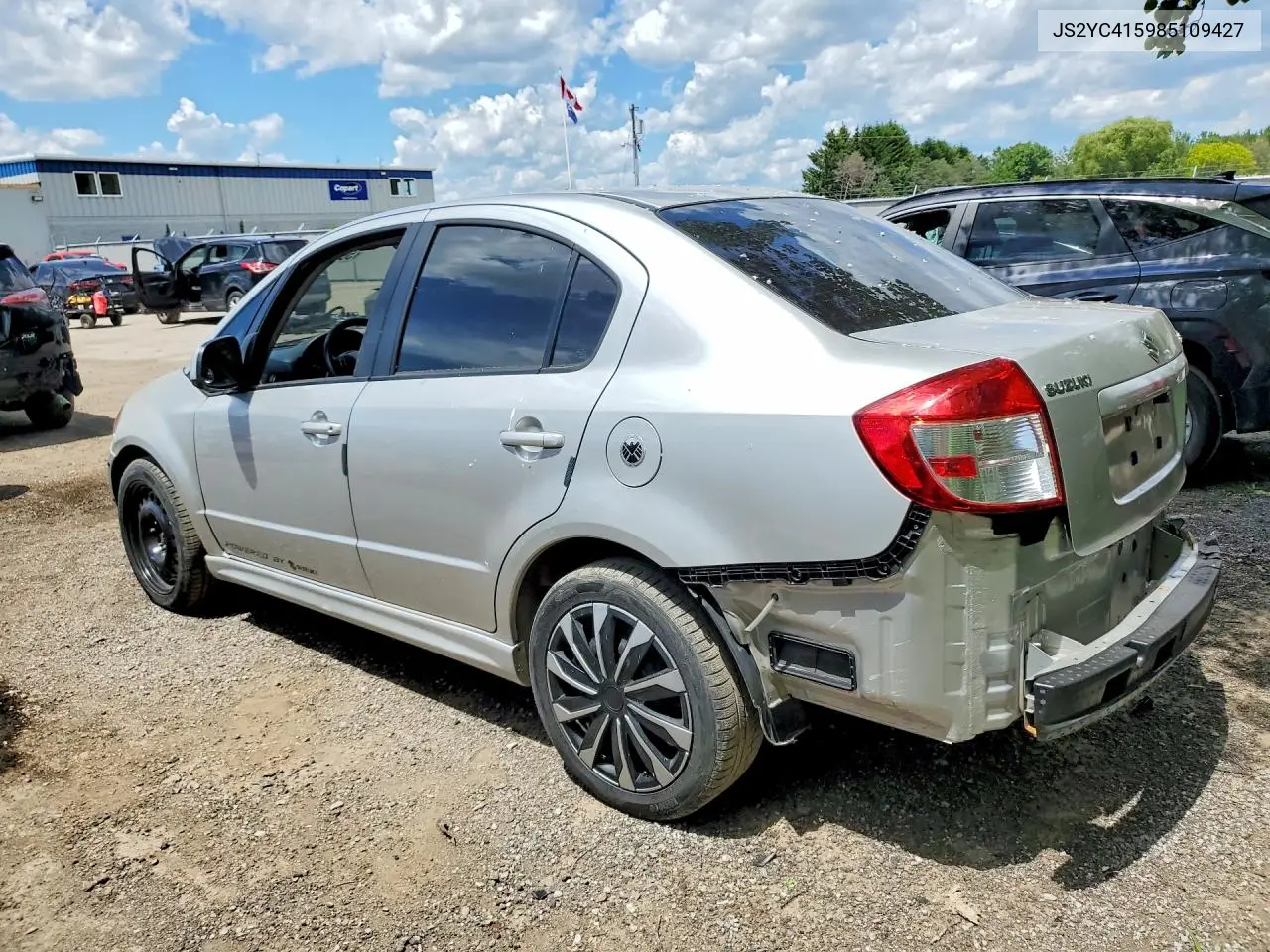 2008 Suzuki Sx4 Convenience VIN: JS2YC415985109427 Lot: 50043776