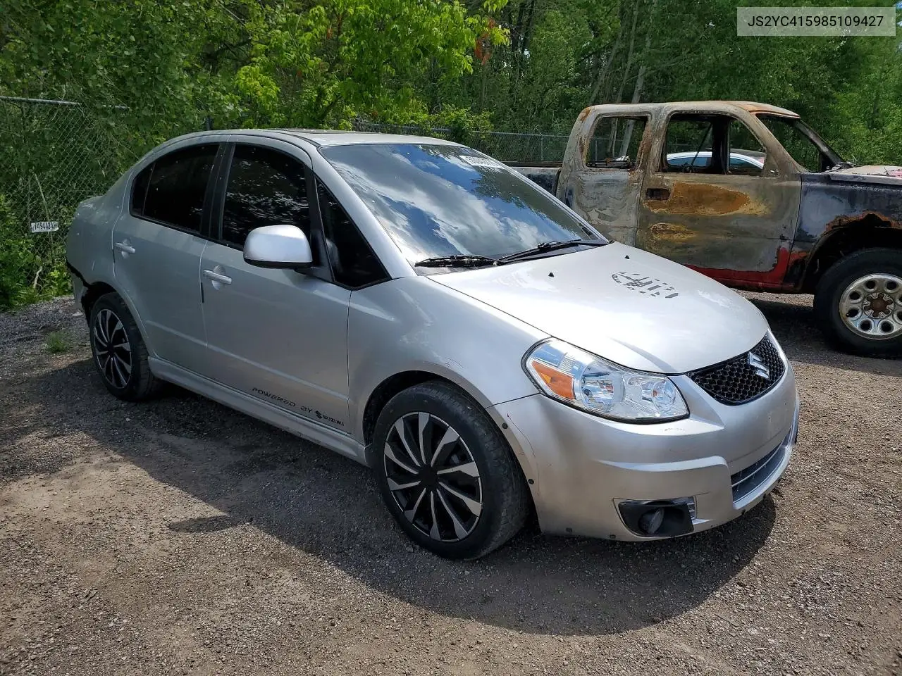 2008 Suzuki Sx4 Convenience VIN: JS2YC415985109427 Lot: 50043776