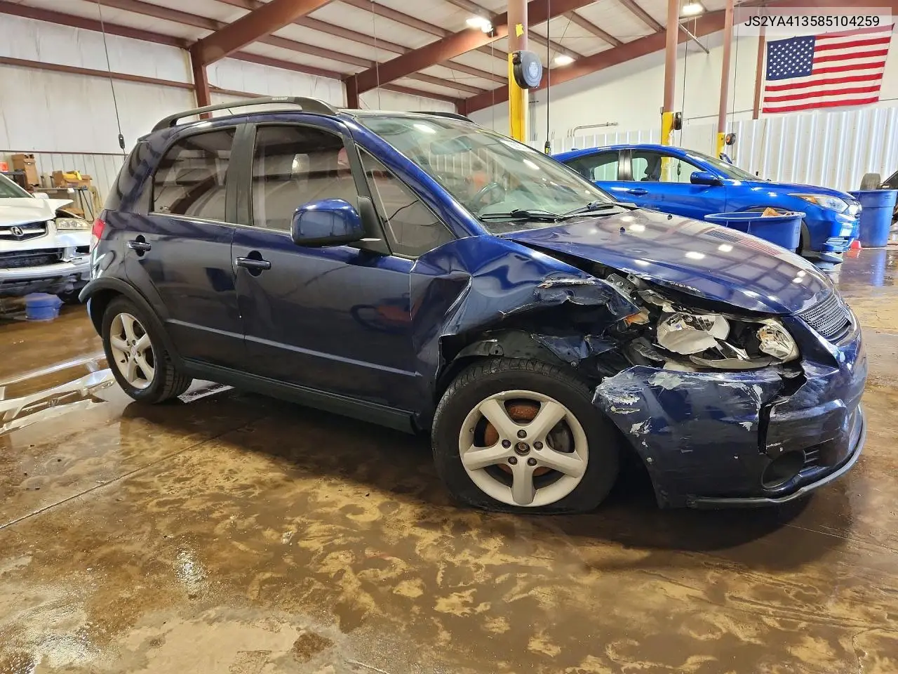 2008 Suzuki Sx4 Base VIN: JS2YA413585104259 Lot: 58132486