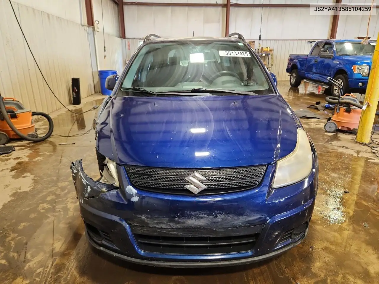 2008 Suzuki Sx4 Base VIN: JS2YA413585104259 Lot: 58132486