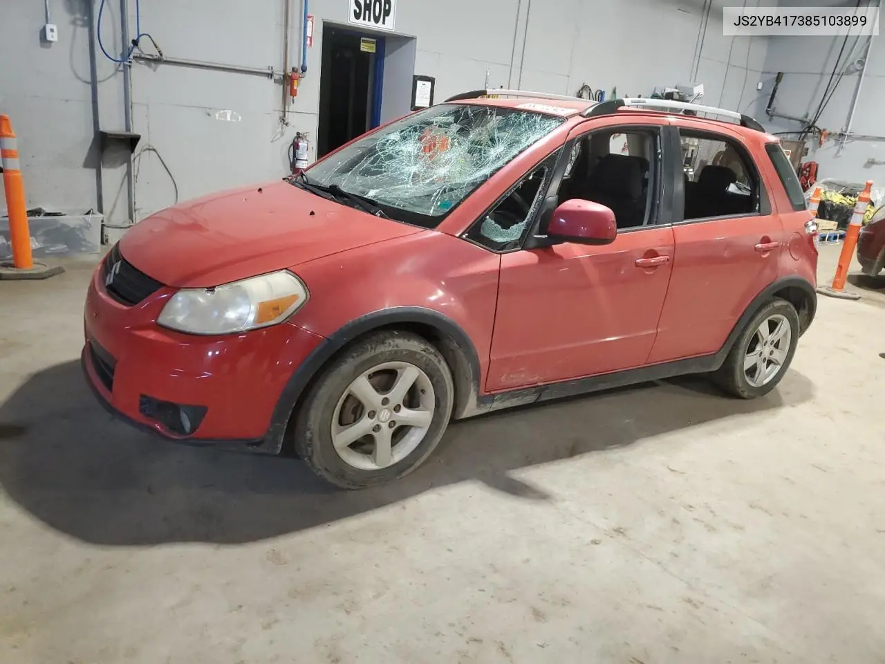 2008 Suzuki Sx4 Touring VIN: JS2YB417385103899 Lot: 68072245