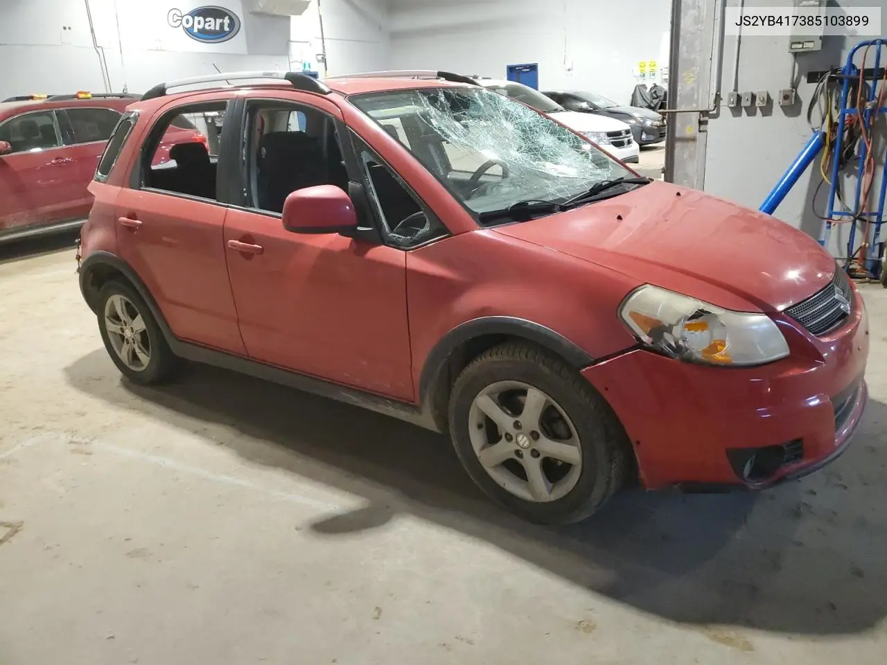 2008 Suzuki Sx4 Touring VIN: JS2YB417385103899 Lot: 68072245