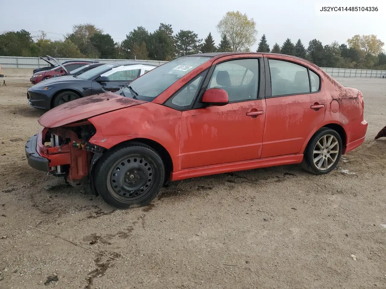 2008 Suzuki Sx4 VIN: JS2YC414485104336 Lot: 90817285