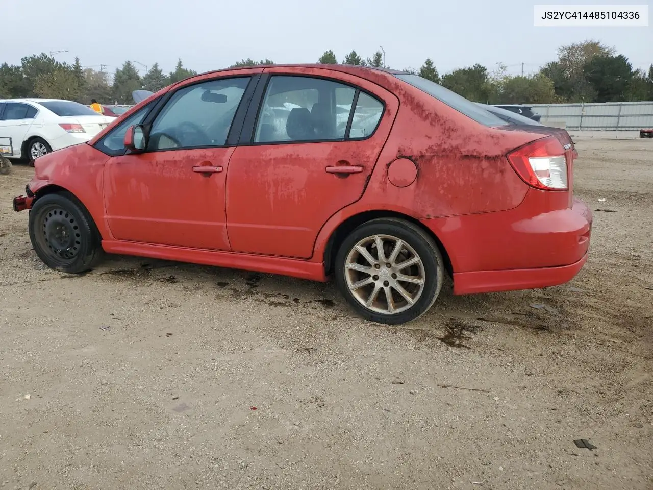 2008 Suzuki Sx4 VIN: JS2YC414485104336 Lot: 90817285