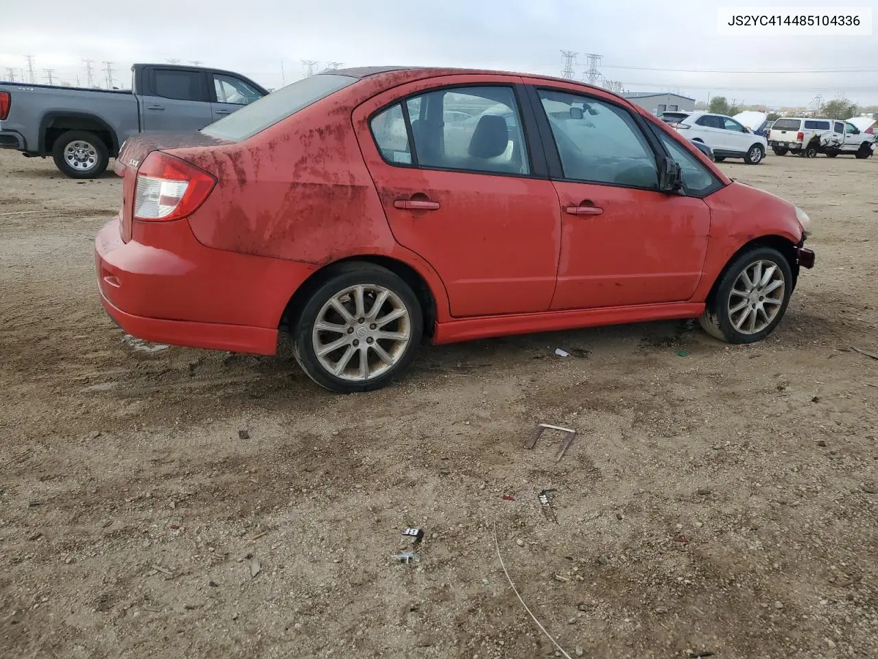 2008 Suzuki Sx4 VIN: JS2YC414485104336 Lot: 90817285
