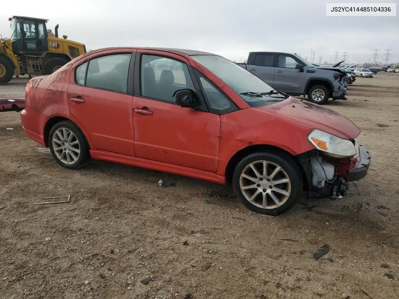 2008 Suzuki Sx4 VIN: JS2YC414485104336 Lot: 90817285