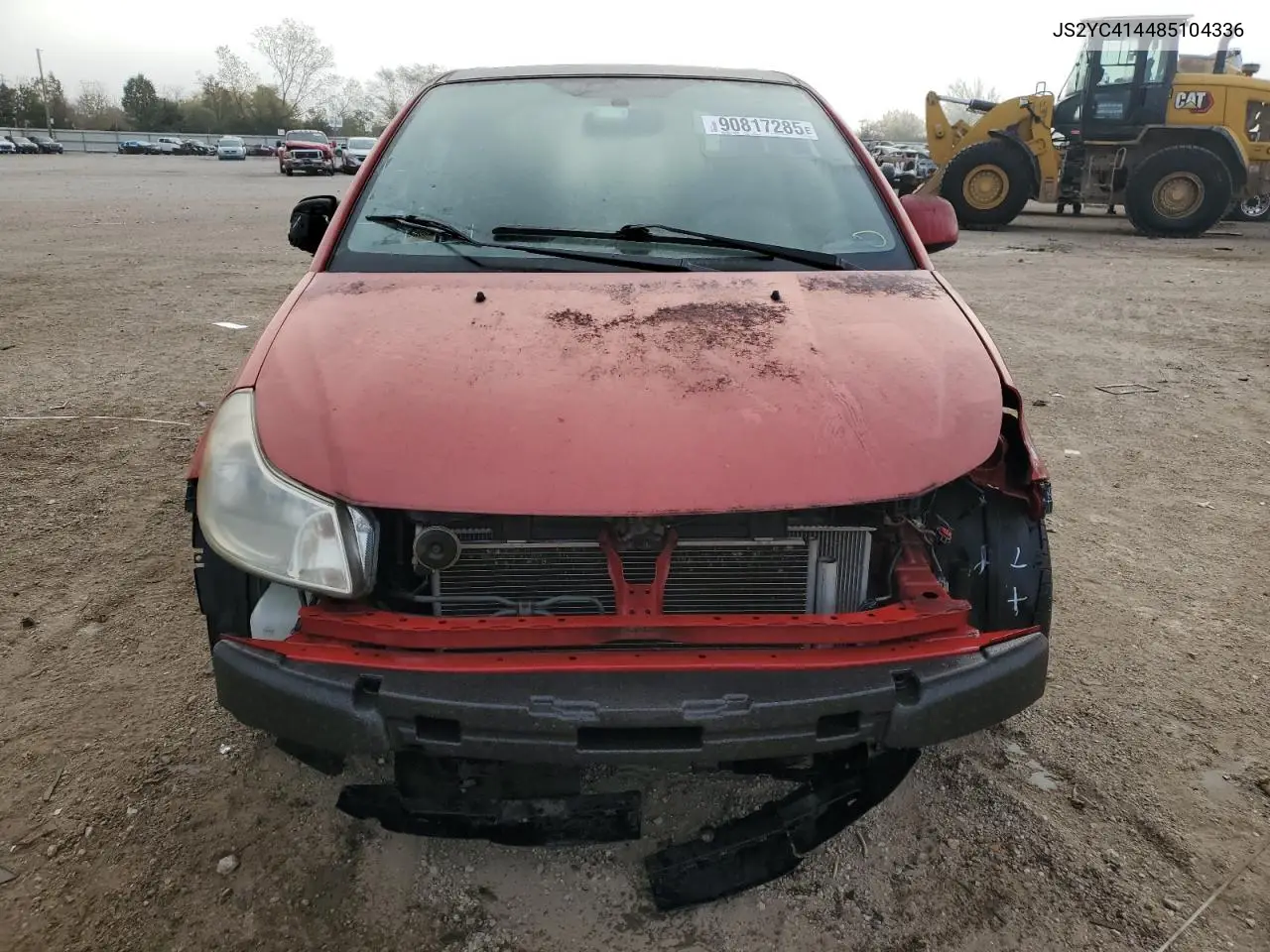 2008 Suzuki Sx4 VIN: JS2YC414485104336 Lot: 90817285