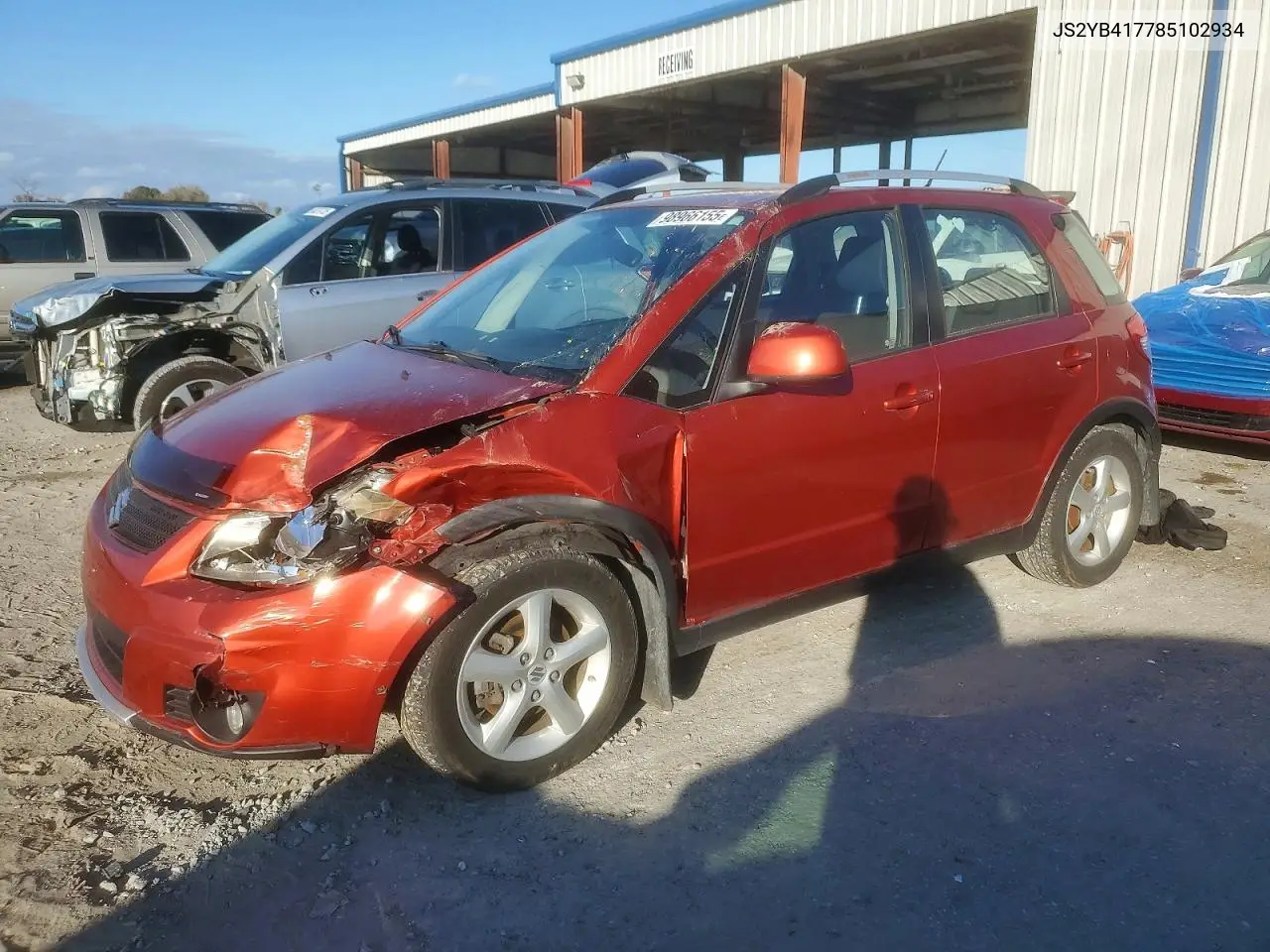 2008 Suzuki Sx4 Touring VIN: JS2YB417785102934 Lot: 98966155
