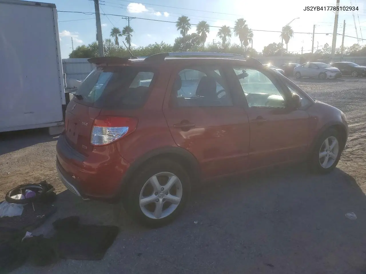 2008 Suzuki Sx4 Touring VIN: JS2YB417785102934 Lot: 98966155
