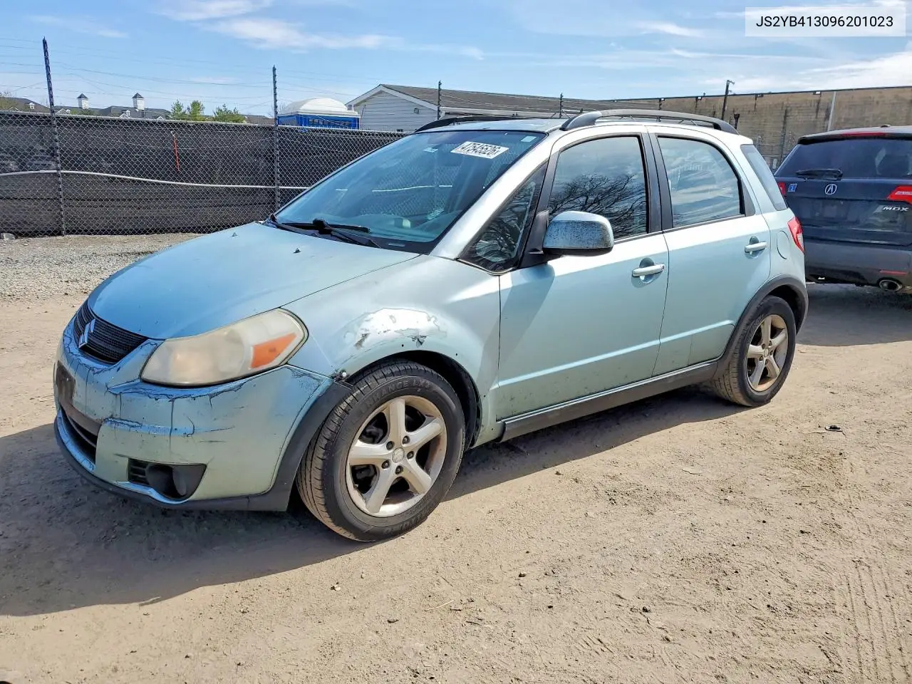 2009 Suzuki Sx4 Technology VIN: JS2YB413096201023 Lot: 47545526