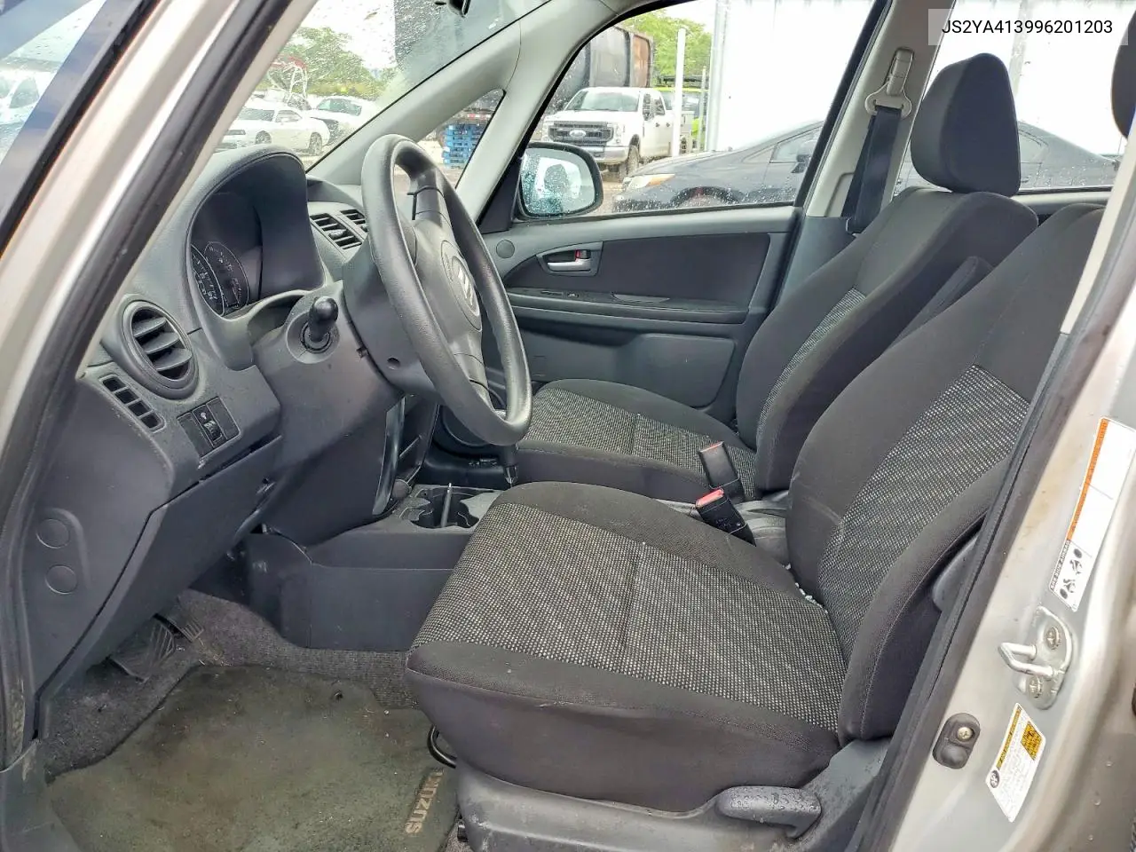2009 Suzuki Sx4 VIN: JS2YA413996201203 Lot: 53979926