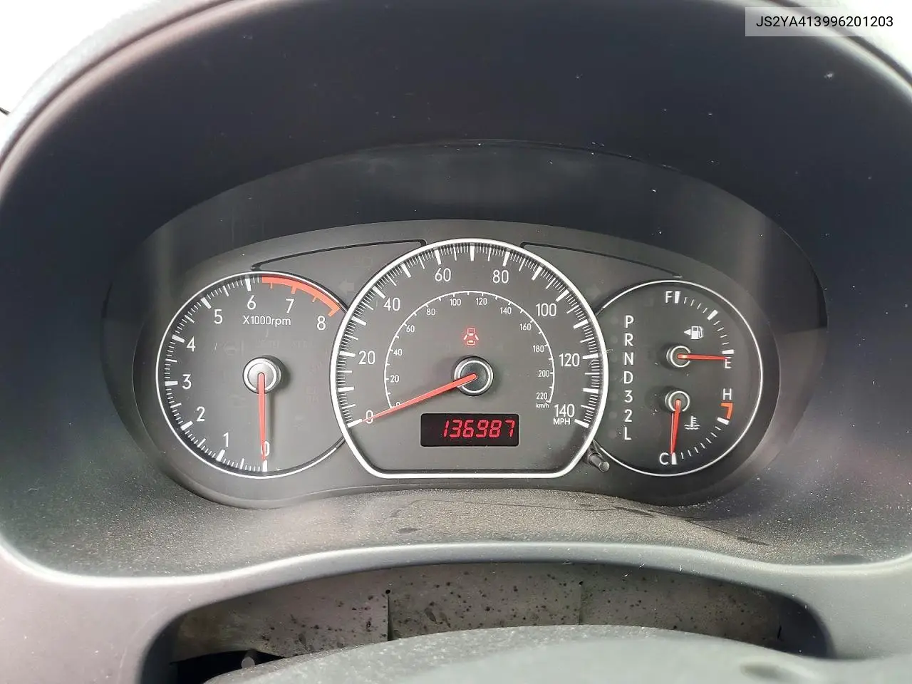 2009 Suzuki Sx4 VIN: JS2YA413996201203 Lot: 53979926