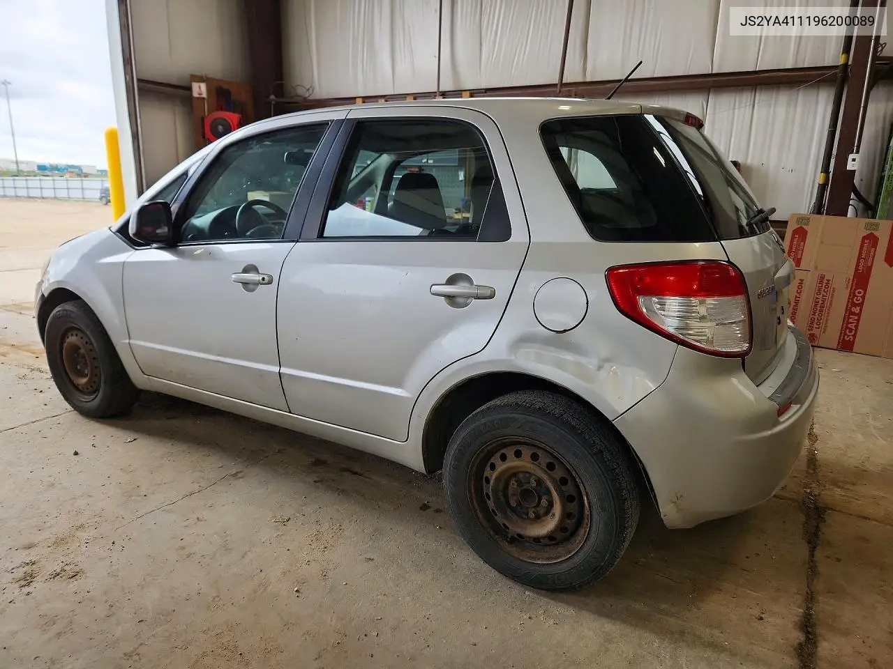 2009 Suzuki Sx4 VIN: JS2YA411196200089 Lot: 56146296